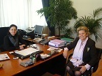 Επίσκεψη της βουλευτή κ. Σ. Μερεντίτη  στη Γ.Γ. Αποκεντρωμένης Διοίκησης Θεσσαλίας & Στ. Ελλάδας  Κ. Γερακούδη