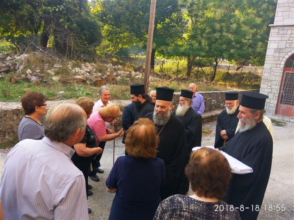 Διήμερη περιοδεία στο Δήμο Αργιθέας πραγματοποίησε ο Μητροπολίτης κ. Τιμόθεος