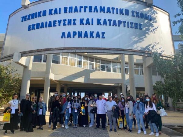 Επίσκεψη μαθητών του 1ου ΕΠΑΛ Παλαμά στη Λάρνακα στο πλαίσιο του προγράμματος Erasmus+