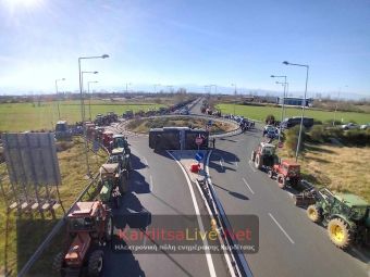 Στην κυκλοφορία ξανά ο Ε65 από αργά το μεσημέρι της Πέμπτης (25/1) - Ολοκληρώθηκε η συνέλευση των αγροτών