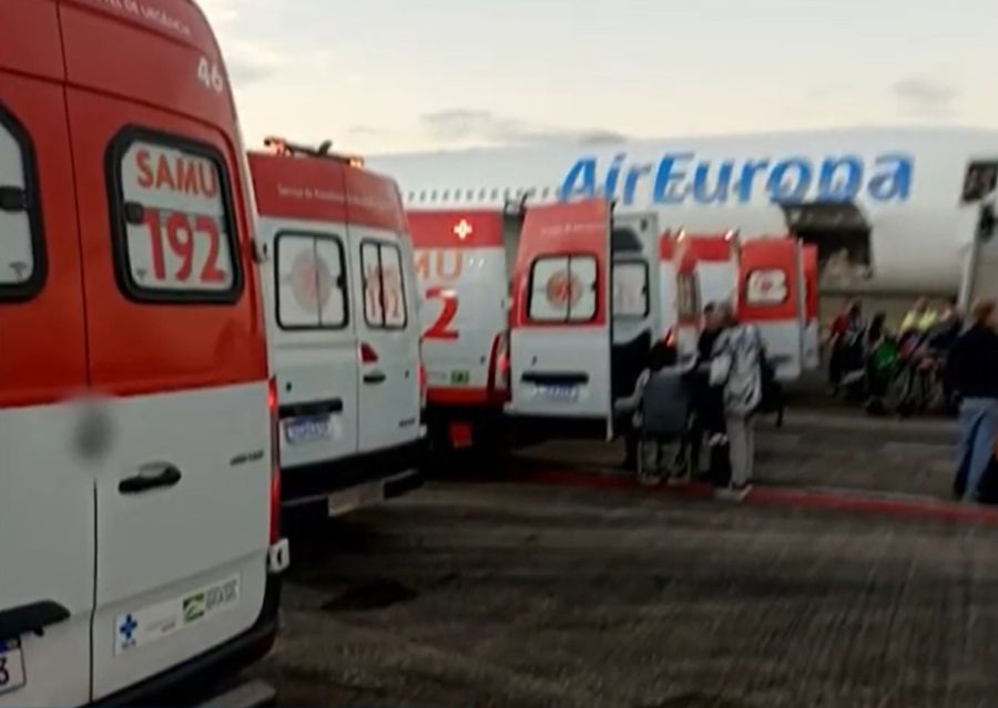 Βραζιλία: Τουλάχιστον 27 τραυματίες από αναταράξεις κατά τη διάρκεια πτήσης της Air Europa