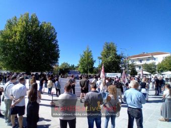 Πανκαρδιτσιώτικο συλλαλητήριο στον Παλαμά: Αγώνας μέχρι τέλους για την άρση των συνεπειών του "Daniel" (+Φωτο +Βίντεο)