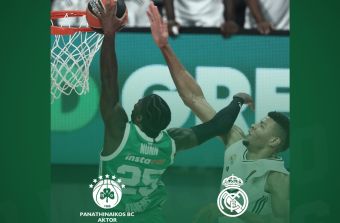 Euroleague: Άνετη επικράτηση του Παναθηναϊκού επί της Ρεάλ στο ΟΑΚΑ