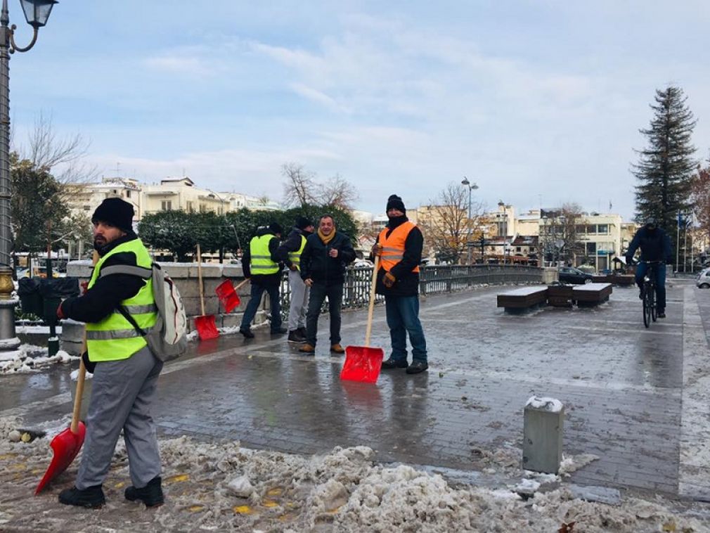 Ο Δήμος Τρικκαίων για την κακοκαιρία &quot;Σοφία&quot; και τις δύσκολες καταστάσεις που δημιούργησε (+Φώτο)