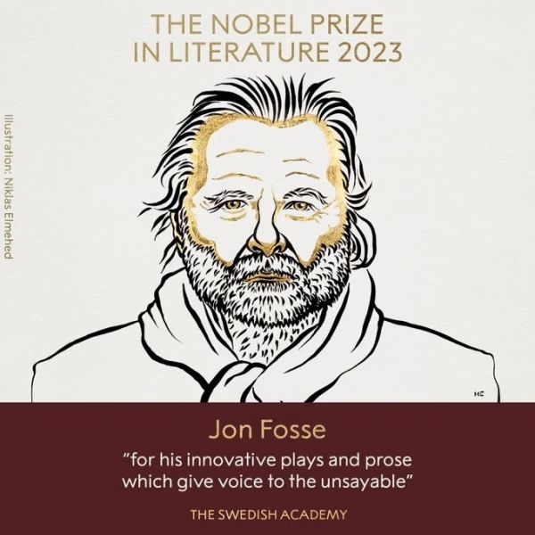 Ο Νορβηγός συγγραφέας Γιον Φόσε τιμήθηκε με το βραβείο Νόμπελ Λογοτεχνίας 2023