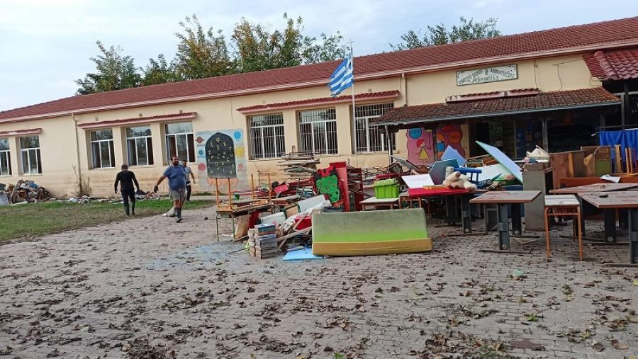 H MKO «Αποστολή» και ιδιωτική εταιρεία αναλαμβάνουν την αποκατάσταση του Δημοτικού Σχολείου Μαραθέας
