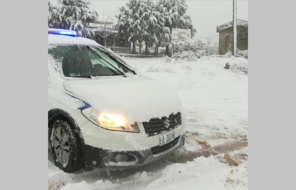 &quot;Δίπλωσαν&quot; φορτηγά στην Ε.Ο. Καρδίτσας - Λάρισας στο ύψος της Συκεώνας