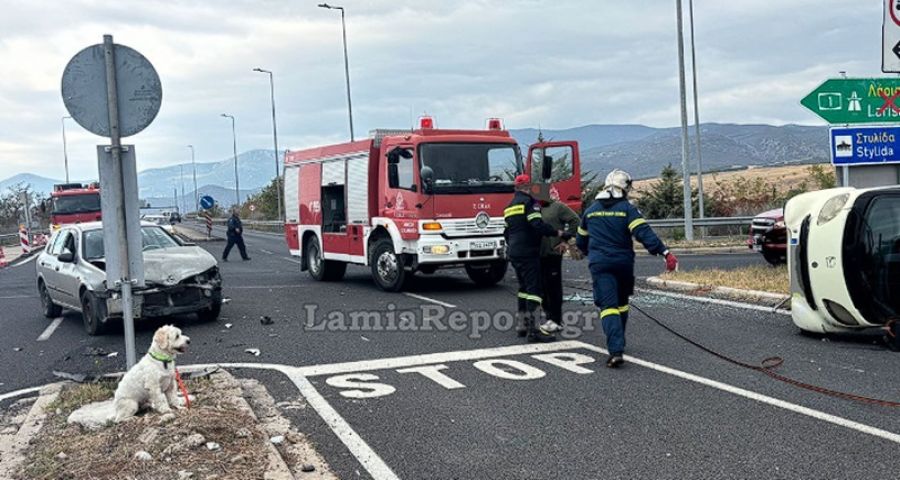 Θανατηφόρο τροχαίο το πρωί της Κυριακής (3/11) στη Φθιώτιδα, στον κόμβο της Αγίας Μαρίνας