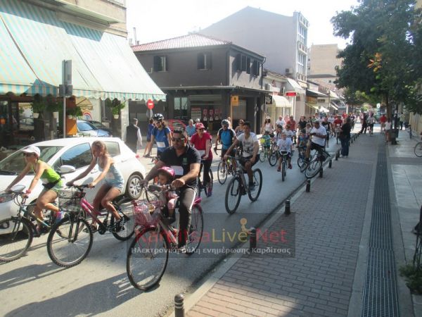 Το πρωί της Κυριακής (22/9) ο 23ος Ποδηλατικός Δρόμος Καρδίτσας