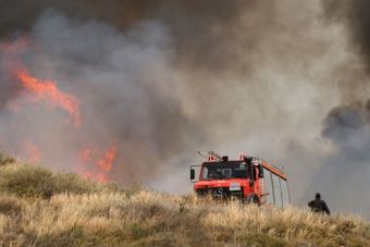 Ελέγχθηκε άμεσα πυρκαγιά κοντά στην Αγιοπηγή - Κάηκαν καλαμιές και χαμηλή βλάστηση