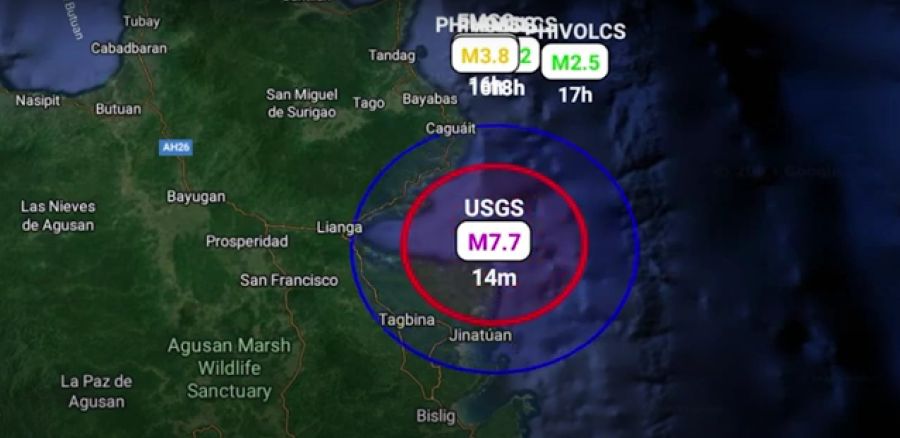 Φιλιππίνες: Σεισμός 7,6 βαθμών έπληξε το νησί Μιντανάο, προειδοποίηση για &quot;καταστροφικό τσουνάμι&quot;
