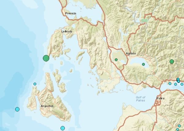 Σεισμός 4,3 Ρίχτερ στη Λευκάδα