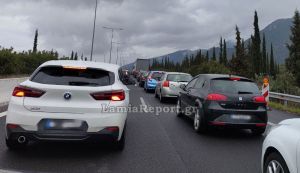 Φθιωτιδα: Ταλαιπωρία και πάλι των εκδρομέων λόγω των έργων στην περιοχή των Θερμοπυλών