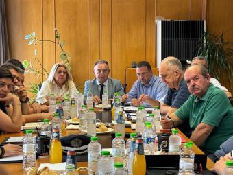 Ευρεία σύσκεψη υπό τον Υφυπουργό Χρ. Κέλλα στα Τρίκαλα για το κρούσμα πανώλης σε εκτροφή αιγοπροβάτων