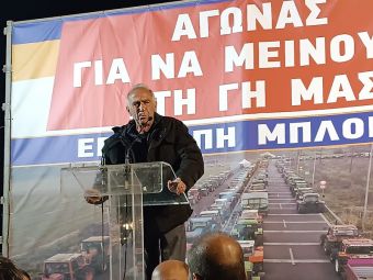 Κ. Τζέλλας από το Σύνταγμα: &quot;Ο αγώνας θα συνεχιστεί αν δεν δοθούν λύσεις στα προβλήματά μας&quot;