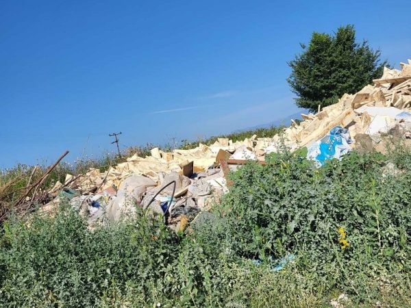 Ανατέθηκε η διαχείριση ογκωδών αποβλήτων από τον "Daniel" στον Δήμο Παλαμά