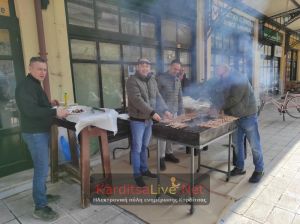 Καρδίτσα: Άνετη επικράτηση της ψησταριάς επί του κρύου στο &quot;ντέρμπι&quot; της Τσικνοπέμπτης (+Φωτο +Βίντεο)