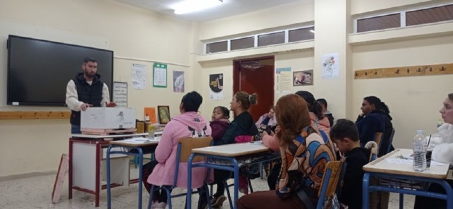 Ενημέρωση των εκπαιδευομένων του παραρτήματος Σοφάδων του ΣΔΕ Καρδίτσας με θέμα «Η μελισσοκομία»