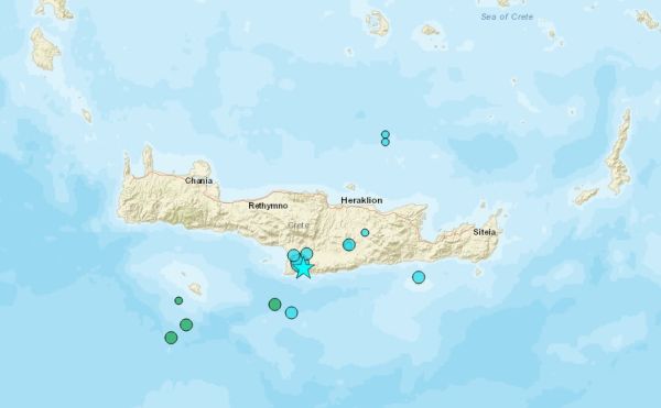 Σεισμική δόνηση 5,1 Ρίχτερ &quot;κούνησε&quot; την Κρήτη