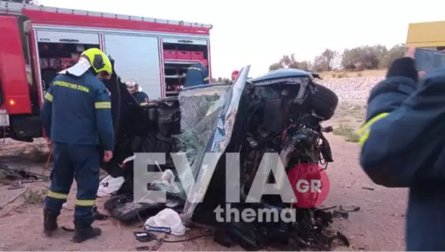 Εύβοια: Αυτοκίνητο έπεσε από τη γέφυρα του Βασιλικού – Ένας νεκρός και ένας τραυματίας (+Φωτο)