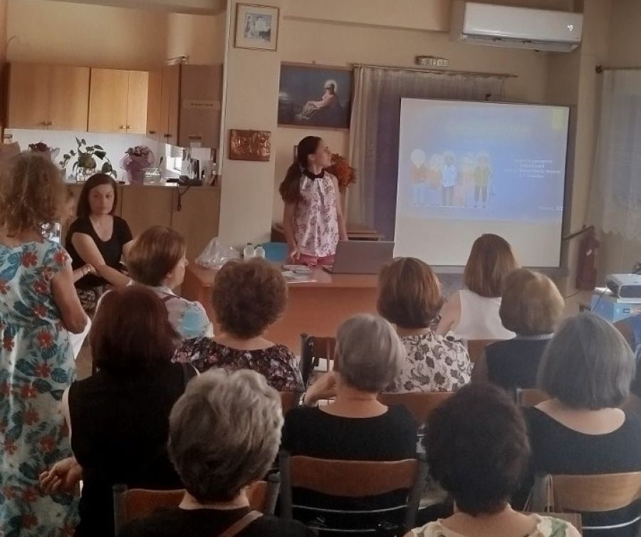 Ομιλίες με θέμα τη διατροφή στην τρίτη ηλικία πραγματοποιήθηκαν στα δύο ΚΑΠΗ του Δήμου Σοφάδων