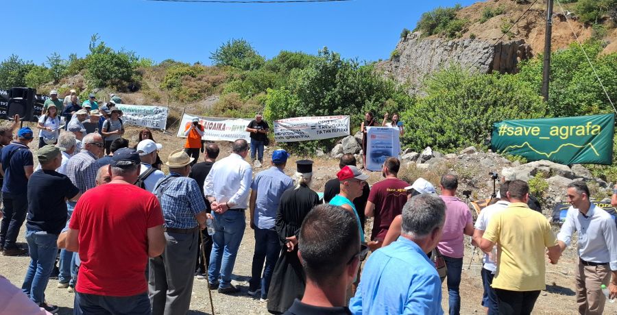 Δίκτυο Αγράφων: Διαδήλωση διαμαρτυρίας για τη σωτηρία των λιμνών του Αχελώου