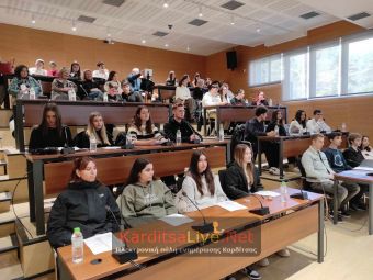 Οι έφηβοι Δημοτικοί Σύμβουλοι της Καρδίτσας, συνεδρίασαν για την πόλη τους (+Φωτο +Βίντεο)