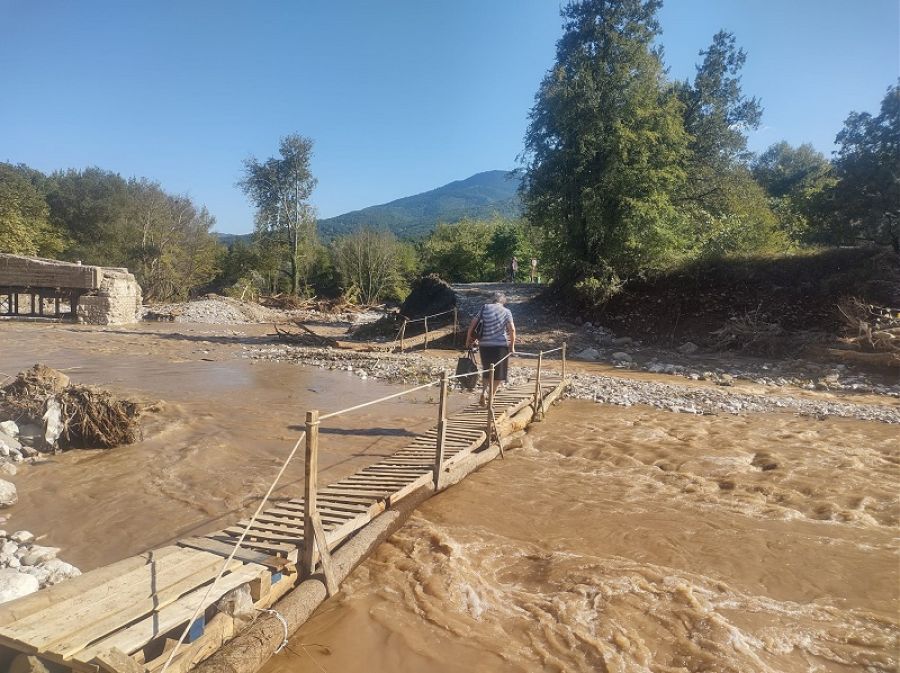 Σε κυκλοφορία η γέφυρα Καραϊσκάκη, παραμένει εκτός η οδική σύνδεση στη θέση γέφυρα «Αργύρη» - Αποκομμένα Ελληνόκαστρο, Αμυγδαλή και Τ.Κ. Αργιθέας