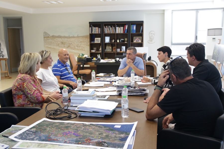 Συνάντηση Περιφερειάρχη Θεσσαλίας με το Προεδρείο του Σωματείου Βενζινοπωλών Λάρισας