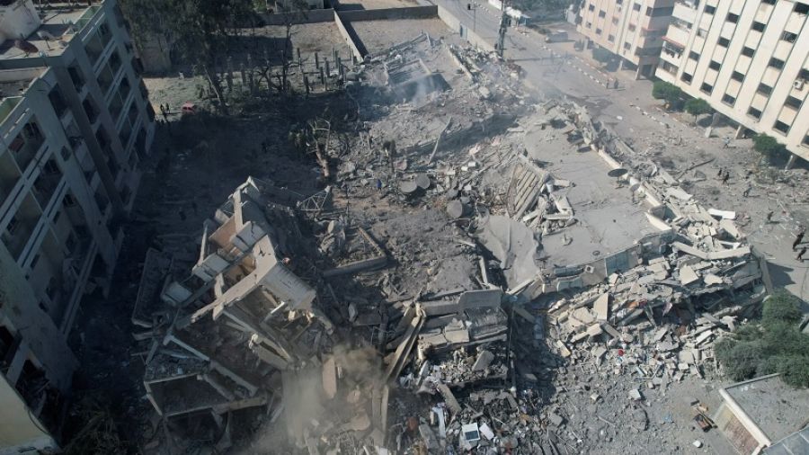 Τουλάχιστον το 50% των κτιρίων στη Λωρίδα της Γάζας έχει υποστεί ζημιές ή καταστραφεί ολοσχερώς