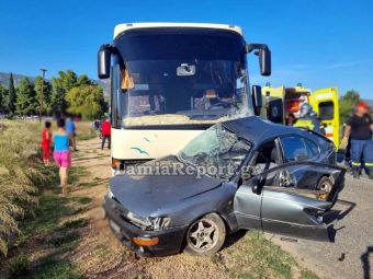 Λαμία: Νεκρός ανασύρθηκε 56χρονος οδηγός αυτοκινήτου μετά από σύγκρουση με λεωφορείο του ΚΤΕΛ