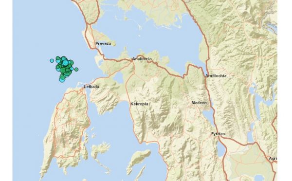 4,4 Ρίχτερ κούνησαν τα ξημερώματα της Πέμπτης (17/2) τη δυτική Ελλάδα - Σεισμική έξαρση καταγράφουν οι σεισμογράφοι