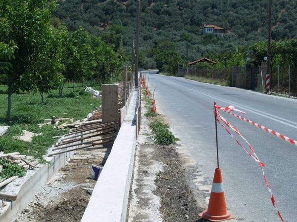 Σε εξέλιξη έργα για την ευστάθεια του οδικού κυκλώματος Πηλίου