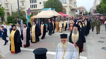 Η Καρδίτσα υποδέχθηκε την Τίμια Κάρα του Πολιούχου Αγίου Σεραφείμ (+Φωτο +Βίντεο)