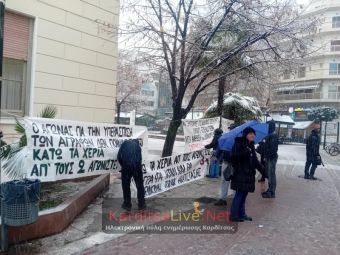 Εν αναμονή της δίκης των δύο συλληφθέντων για κινητοποίηση στον Τύμπανο κατά των αιολικών (+Φωτο +Βίντεο)