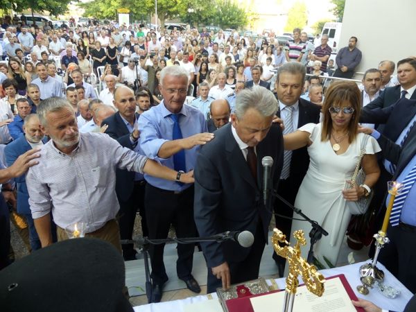 Ορκίστηκε το απόγευμα της Κυριακής (25/8) η νέα Δημοτική Αρχή Σοφάδων (+Φώτο)