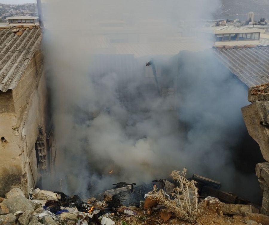 Δύο νεκροί σε φλεγόμενο σπίτι στο Δαράτσο Χανίων