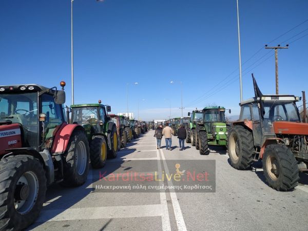 Φεύγουν την Τρίτη (4/2) οι Καρδιτσιώτες αγρότες από το μπλόκο του «Δέλτα» - Σύσκεψη αποτίμησης των κινητοποιήσεων στον Παλαμά