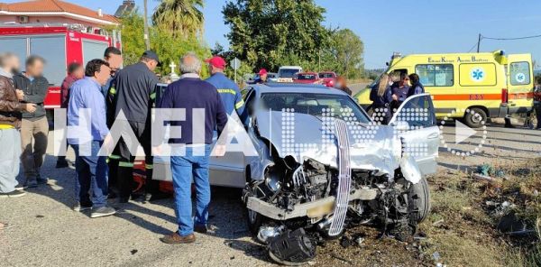 Πύργος: Ένας νεκρός και πέντε τραυματίες σε τροχαίο