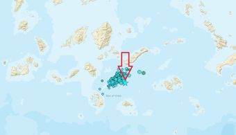 5,1 Ρίχτερ το πρωί της Δευτέρας (17/2) κοντά στην Αμοργό