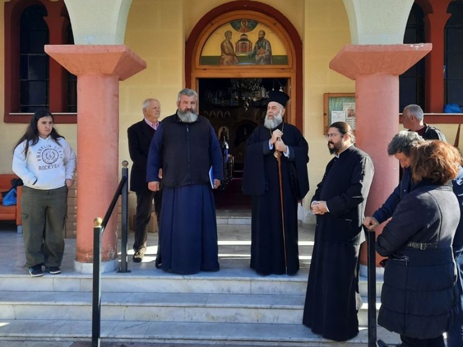 Διανομή τροφίμων στο Σπίτι Αγάπης Αγναντερού