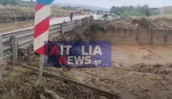 Η κακοκαιρία Cassandra σφυροκοπά την Αιτωλοακαρνανία - Πληροφορίες για αγνοούμενο (+Βίντεο)