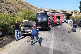 Τρεις νέοι νεκροί και μία νεαρή σοβαρά τραυματισμένη σε τροχαίο στην Κρήτη (+Φωτο)